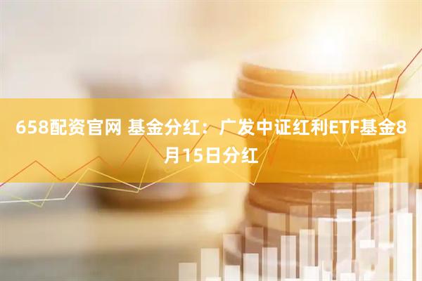 658配资官网 基金分红:广发中证红利ETF基金8月15日分红